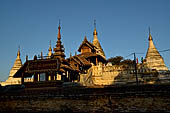 Bagan Myanmar. The Minochantha Stupa. 